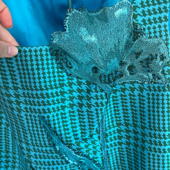 Vintage Peggy Jennings Blazer and Dress Set Aqua Green - Medium - Picture 10 of 16